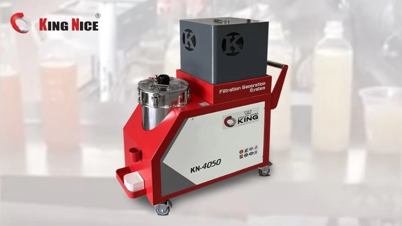 KN-4050 Chip Vacuum Cleaner | Advanced Filtration & Separation System by KING NICE